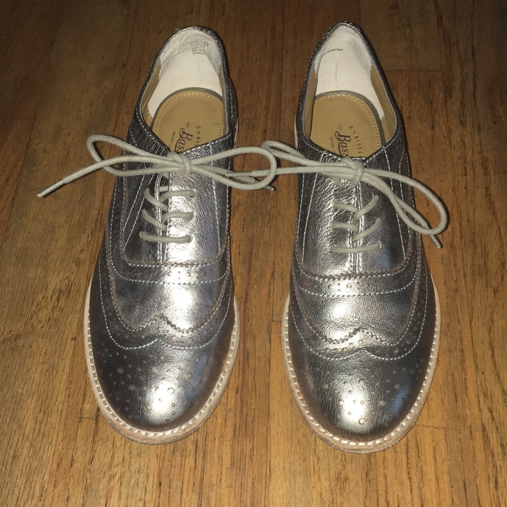 Silver Bass Erica Oxfords